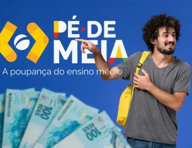 Pagamento do Pé-de-Meia começa nesta segunda (27) e segue até maio
