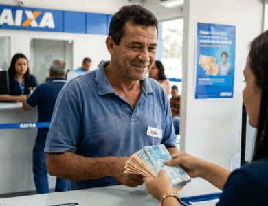 valores acima de R$ 3 mil só em agências